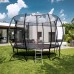 Батут CORNILLEAU SPRINGCARE 311083 з зовнішньою сіткою 244 см чорний