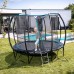 Батут Cornilleau Spring з внутрішньою сіткою 366 см чорний