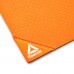 Подвійний килимок для тренувань Reebok 13014OR 5мм, сірий/жовтогарячий