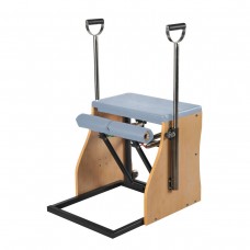 Комбінований стілець зі сталевою основою Elina Pilates ELN 400010 Black