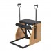 Комбінований стілець зі сталевою основою Elina Pilates ELN 400010 Black