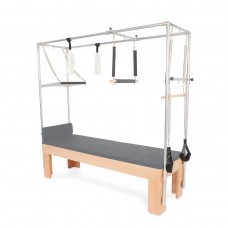 Дерев'яний реформер Elina Pilates Cadillac ELN 700025 Grey