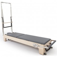 Реформер Elina Pilates Elite Wood з вежою ELN 300006 Grey