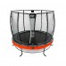 Батут EXIT Elegant Premium 253 cm red з сіткою безпеки Deluxe