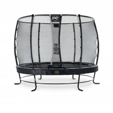 Батут EXIT Elegant Premium 305 чорний, сітка Deluxe