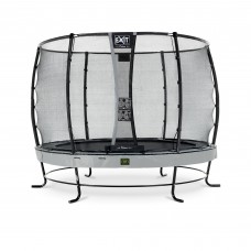 Батут EXIT Elegant Premium 305 cm grey з сіткою безпеки Deluxe
