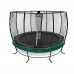 Батут EXIT Elegant Premium 366 cm green з сіткою безпеки Deluxe для  дітей і дорослих