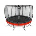Батут EXIT Elegant Premium 366 cm red з сіткою безпеки Deluxe для  дітей і дорослих