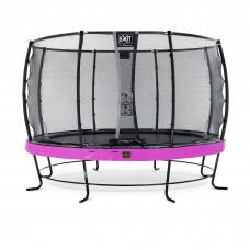 Батут EXIT Elegant Premium 366 cm purple з сіткою безпеки Deluxe для  дітей і дорослих