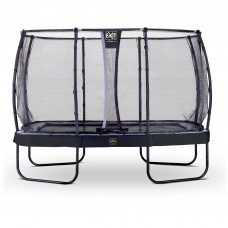 Батут прямокутний 244х427 см EXIT Elegant Premium black