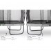 Батут EXIT Elegant Premium 244х427 cm прямокутний grey