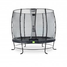 Батут c захисною сіткою EXIT Elegant 253 cm black