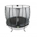 Батут c захисною сіткою EXIT Elegant 253 cm black
