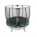 Батут c захисною сіткою EXIT Elegant 253 cm green