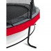 Батут c захисною сіткою EXIT Elegant 253 cm red