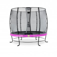 Батут c захисною сіткою EXIT Elegant 253 cm purple