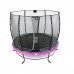Батут c захисною сіткою EXIT Elegant 253 cm purple