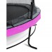 Батут c захисною сіткою EXIT Elegant 253 cm purple