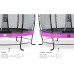 Батут c захисною сіткою EXIT Elegant 253 cm purple