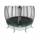 Батут c захисною сіткою EXIT Elegant 366 cm green