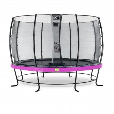 Батут c захисною сіткою EXIT Elegant 366 cm purple