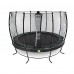 Батут для дорослих і дітей EXIT Elegant 427 cm black з захисною сіткою (Нідерланди)