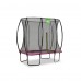 Батут EXIT Silhouette прямокутний 153x214 рожевий