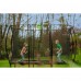 Батут EXIT Silhouette 244х366 см прямокутний чорний ( великий, для дітей і дорослих, на 150 кг)