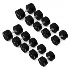 Гантельний ряд для спортзалу 325кг HMS HPC SET (2x27.5-37.5кг)