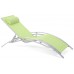Садовий шезлонг Aruba Silver/Green