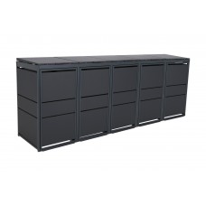 Zabudowa kosza śmietnikowego TOP BOX Premium 5 x 120 l