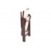 Алюмінієвий садовий стілець Ibiza Basic Brown / Ecru