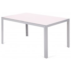 Алюмінієвий садовий стіл Corfu Silver / Taupe