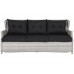 Садові меблі з техноратангу Siena Dinner Grande Light Grey / Grey