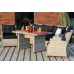 Садові меблі з техноратангу Siena Dinner Grande Light Grey / Grey