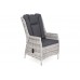 Набір крісел Bristol Relax з підніжками Light Grey / Grey Melange і столиком Cuba Silver