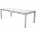 Садові меблі з техноротангу Bristol 230 см Beige / Beige Melange 8+1