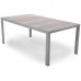 Алюмінієві садові меблі Capri 185 см Silver / Light Grey Dallas Light Grey / Grey 6+1
