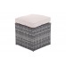 Садовий диван Amalfi Plus Grey / Beige з техноратангу