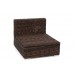 Кутовий набір садових меблів з техноротангу Livorno Rust Brown / Brown Melange
