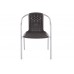 Металеві садові меблі Summer Basic Square Silver / Black 4+1