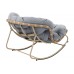 Крісло з техноротангу Palermo Begie / Light Grey