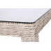 Садові меблі з техноротангу Bristol 180 см Beige / Beige Melange 6+1