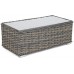 Садові меблі з техноротангу Foggia Light Grey / Grey Melange