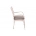 Крісло Mori Basic Beige з техноратангу з подушкою