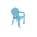 Металеві садові меблі Maja Round Mix Grey / Blue 2+1