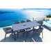 Stol Siesta Vegas 180+40 cm Dark Grey