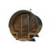 Фінська сауна Lux Barrelsauna 235 x 280 см на відкритому повітрі
