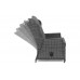 Садові меблі з техноротангу Memphis Light Grey / Grey Melange