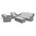 Садові меблі з техноратангу Andros Grey / Light Grey